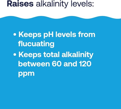 HTH 67060 Alkalinity Up - Stabilizes pH Fluctuation for Swimming Pools | 5 Lbs