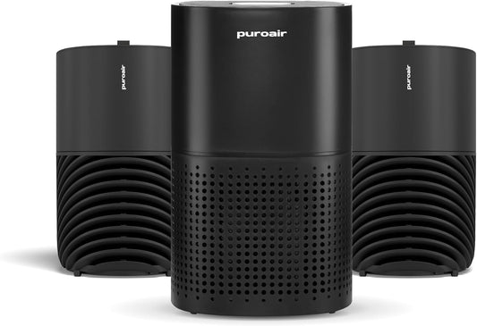 PuroAir HEPA Air Purifiers for Large Rooms - Filters 99.9% of Pollutants | Covers Up to 2,200 Sq Ft