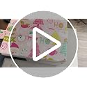 Pink Christmas Bed Sheets Set Twin with Santa Snowman Deer & Tree Design - Variation of Multi 43 / Twin