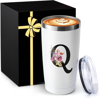 Skiennix 20 Oz Insulated Coffee Cup - Travel Mug with Lid for New Moms | Perfect Gift for Expecting Parents