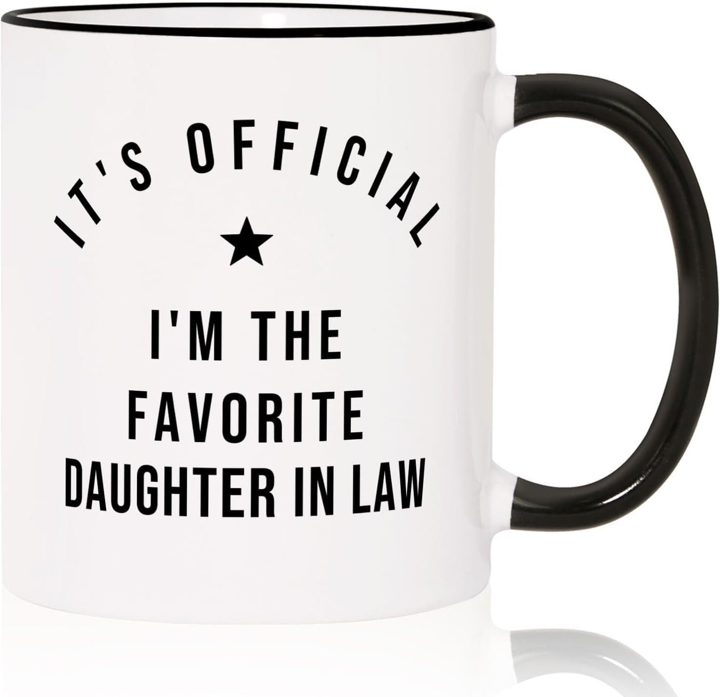 Aurahouse Daughter-In-Law Mug - Funny Mother's Day Gift from Mother-In-Law | Perfect for Birthdays & Weddings
