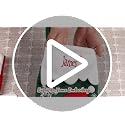 Personalized Christmas Stocking with Embroidered Snowman - B Snowman Variation, 18-Inch Holiday Decor