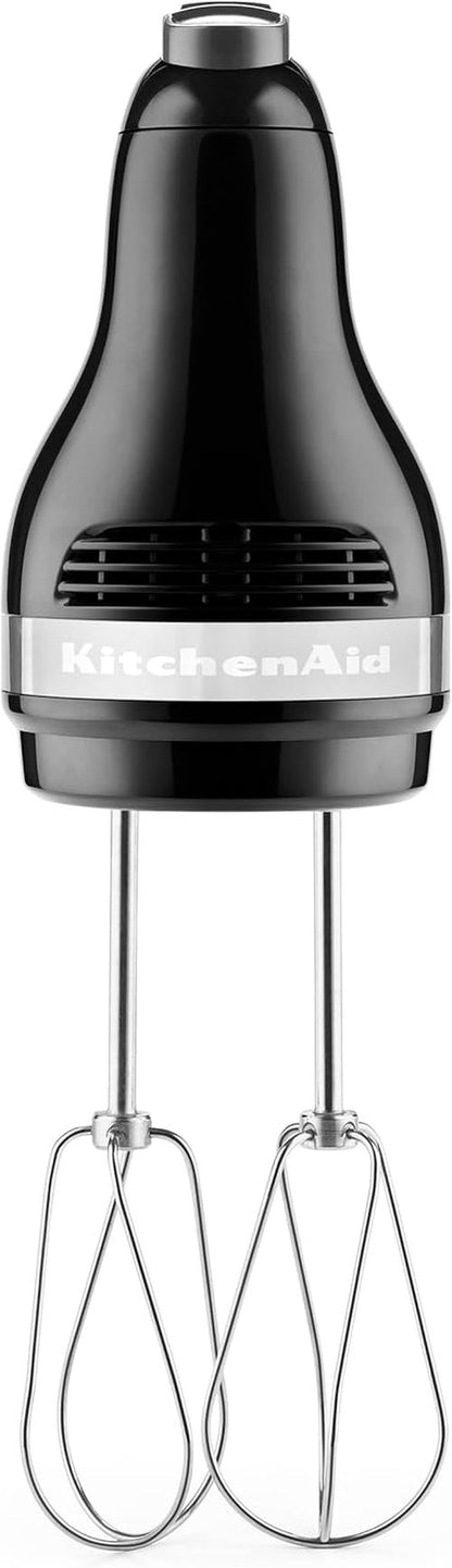 KitchenAid 5 Ultra Power Hand Mixer - Onyx Black | Pack of 2 for Effortless Mixing