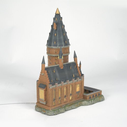 Department56 Harry Potter Village - Hogwarts Hall & Tower Lit Building | 13.07" Multicolor Decor