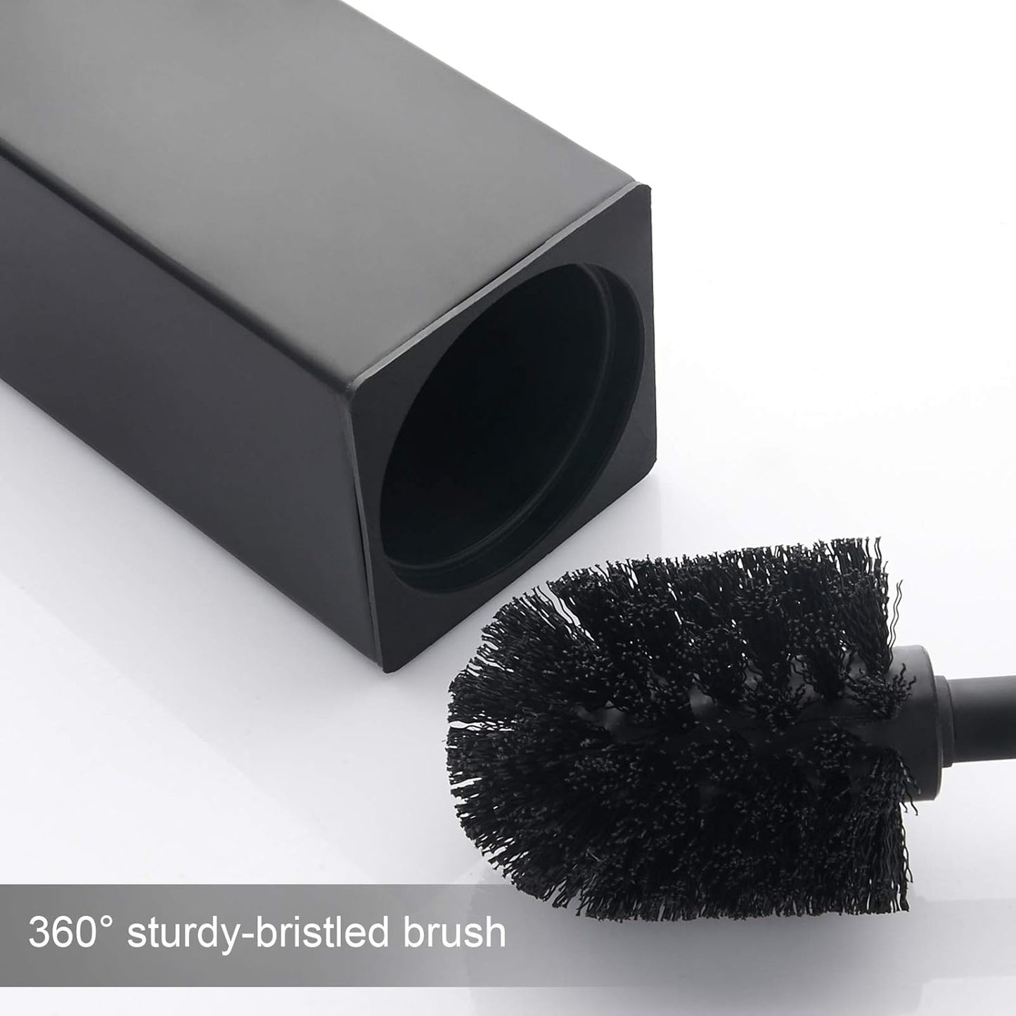 Regine Switzerland Stainless Steel Toilet Bowl Brush - Sleek Holder for Bathroom Organization