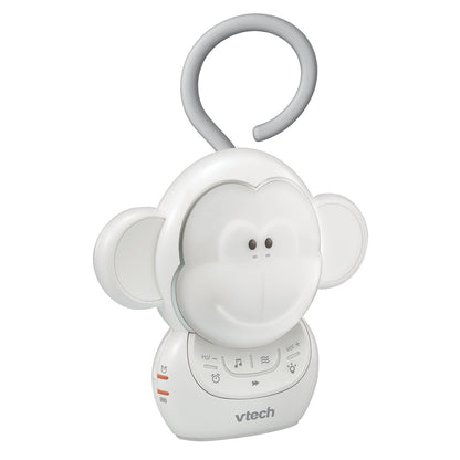 VTech Communications Myla The Monkey Baby Sleep Soother - White Noise Machine with 5 Sounds & Soft-Glow Night Light