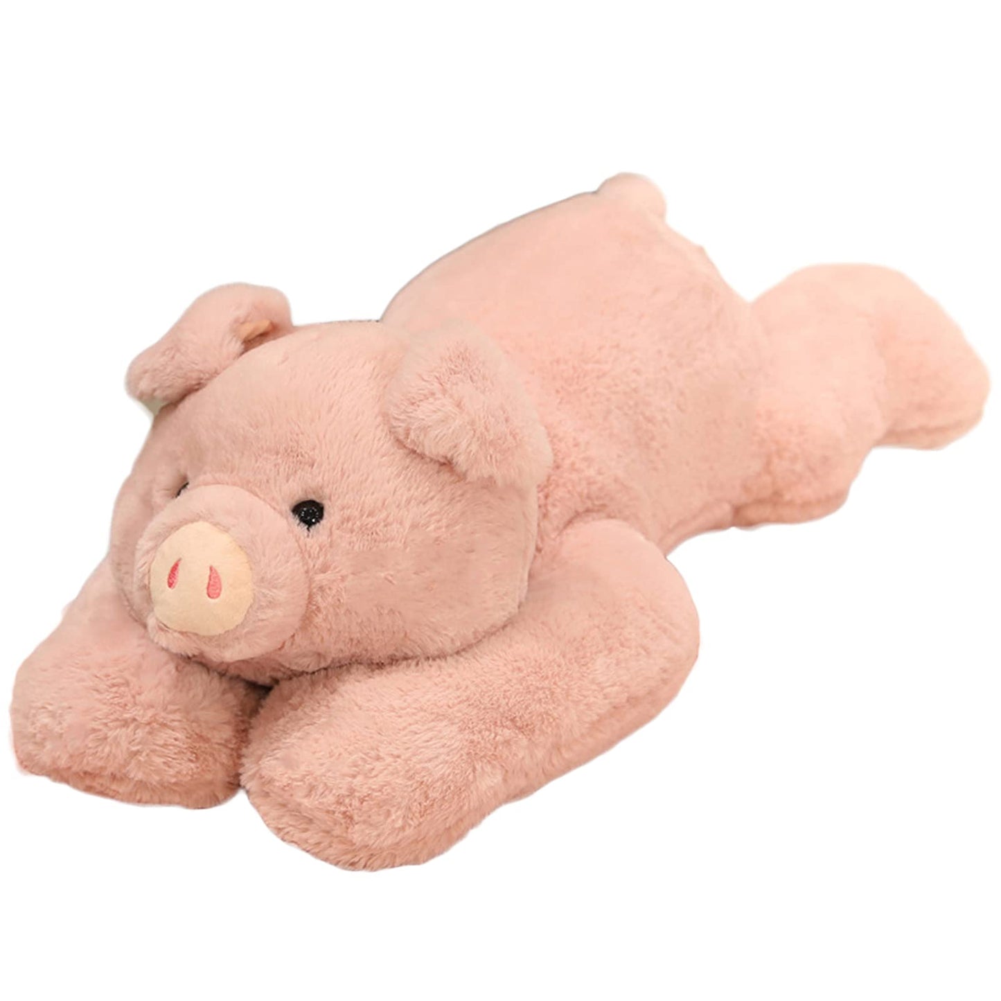 ronivia Weighted Stuffed Animals, 29.5" 6.2lbs Weighted Pig Stuffed Animal Toy Cute Pink Pig Plush Pillow Weighted Plush Animals Toy