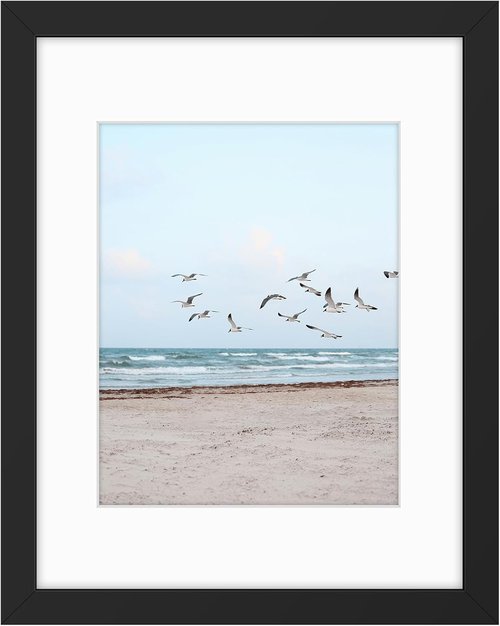Frametory 11x14 Picture Frame - Display 8x10 Photos with Mat or 11x14 Without Mat, Shatter-Resistant Glass, Black
