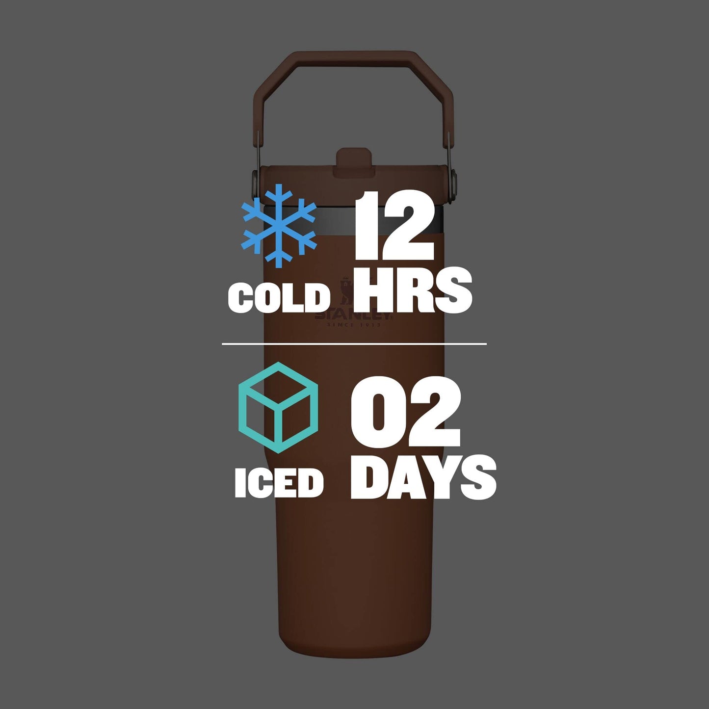 STANLEY IceFlow Stainless Steel Tumbler - Vacuum Insulated Water Bottle for Home, Office or Car Reusable Cup with Straw Leak Resistant Flip Cold for 12 Hours or Iced for 2 Days, Ochre, 30 OZ / 0.89 L