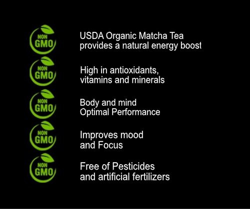 Matcha Organic Ceremonial First Spring Blend - Authentic Japanese Grade Matcha Green Tea Powder (30g / 1.06oz)