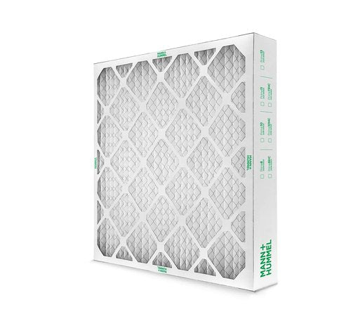 Mann+Hummel 20x25x4 MERV 13 Pleated HVAC AC Furnace Air Filters. 2 Pack. (Exact Size: 19.5 x 24.5 x 3.75 Inches)
