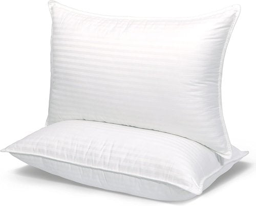 COZSINOOR Queen Bed Pillows - Soft & Supportive | Pack of 2, White Color
