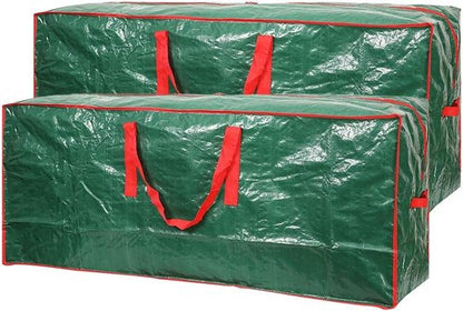 Christmas Tree Storage Bag | 2-Pack for Up to 7.5ft Trees - Durable, Waterproof with Reinforced Handles