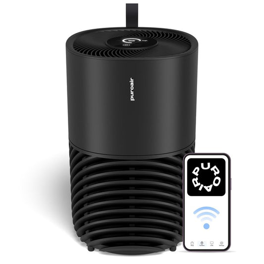 PuroAir 130i HEPA Air Purifiers for Home Pets - Covers Up To 600 Sq Ft - Filters Up To 99.9% of Pollutants, Smoke, Pollen, Dust - Quiet HEPA Air Filter - Air Purifiers for Bedroom (2 Pack)