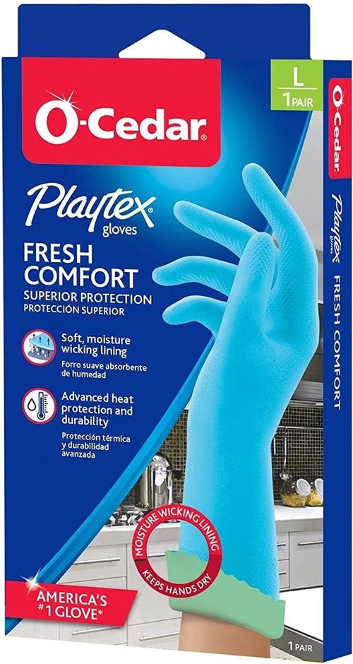 PLAYTEX Fresh Comfort Large Gloves, 1 CT