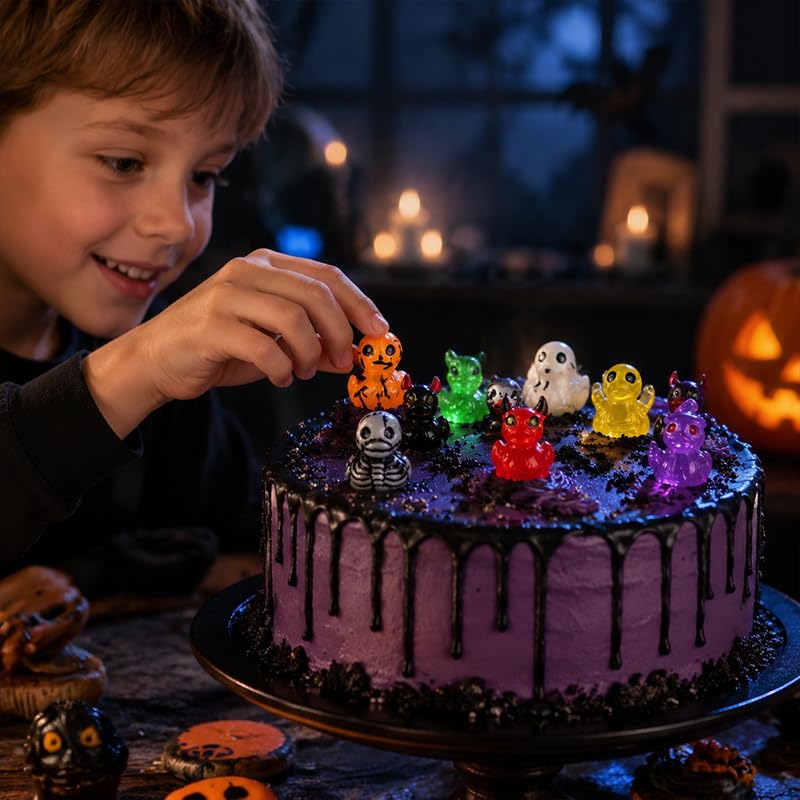 Halloween Mini Resin Duck Party Favors - 50 Count