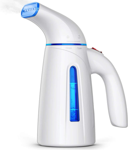 OGHom Handheld Clothing Steamer - 240ml Portable Travel Steam Iron for Wrinkle-Free Garments