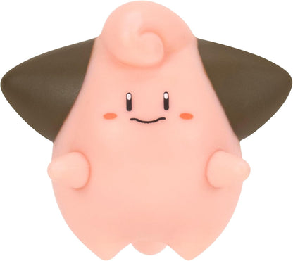 Pokémon Battle Figures 6-Pack - Includes 2-Inch Pikachu, Joltik, Galarian Darumaka, Riolu, Chikorita & Cleffa