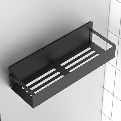 HuggieGems Magnetic Spice Storage Rack - 6 Pack Organizer for Refrigerator & Oven | Black