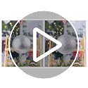 Large Silver Christmas Ball Ornaments Set - 8 Pieces, 4 Inch Holiday Decor