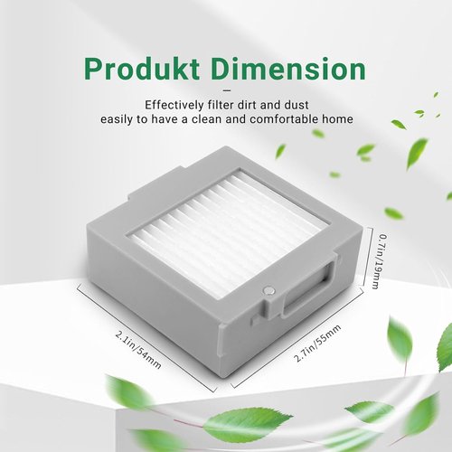 iRobot Roomba 705/504 HEPA Filter Replacement - 10-Pack for Enhanced Cleaning Performance