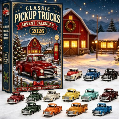 Vehicle Advent Calendar 24 Days of Classic Cars Trucks & Military Collectibles