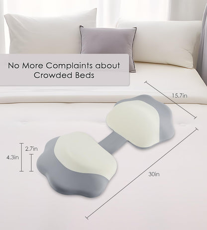 Regine Switzerland Memory Foam Pregnancy Pillow - Adjustable Maternity Support for Side Sleepers