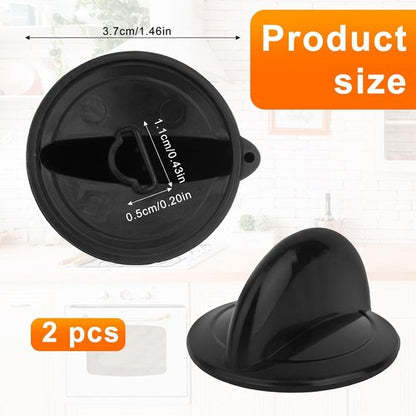 Crockpot | 2-Pack Adjustable Temperature Dial Replacement Knobs - Compatible with SCV700-CH-BR