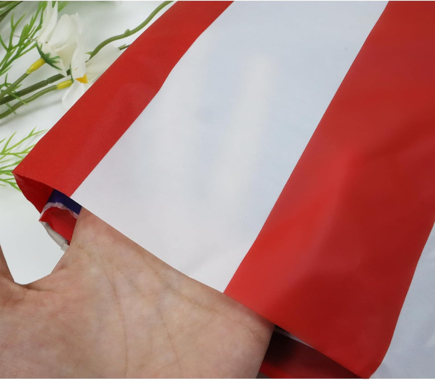 Regine Switzerland Patriotic Tablecloths - Disposable American Striped & Star Design | 54"x108" for 4th of July Celebrations