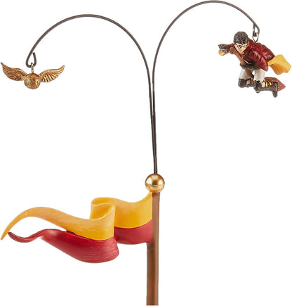 Department56 Harry Potter Village Chasing The Snitch Animated Figurine - 9.84" Multicolor Collectible
