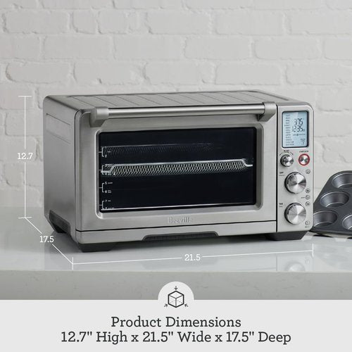 Breville Smart Oven Air Fryer Pro - Versatile Convection Cooking | Brushed Stainless Steel Finish