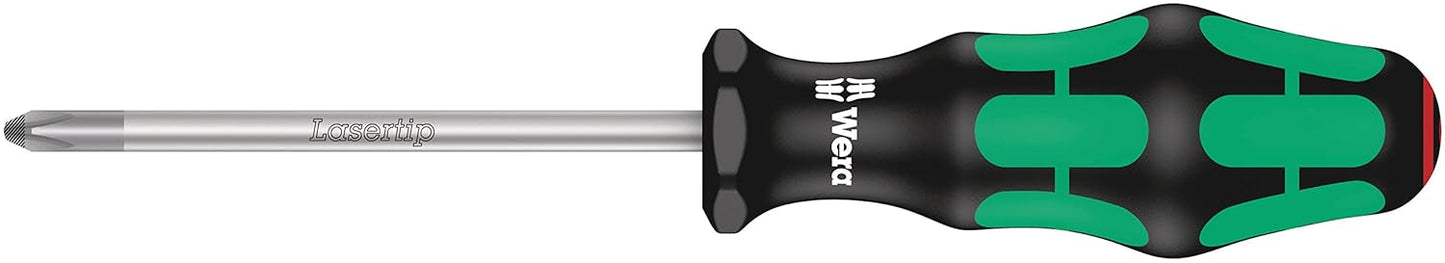 WERA Screwdriver Set - 6 Piece with Precision Laser Tip for Enhanced Grip and Control