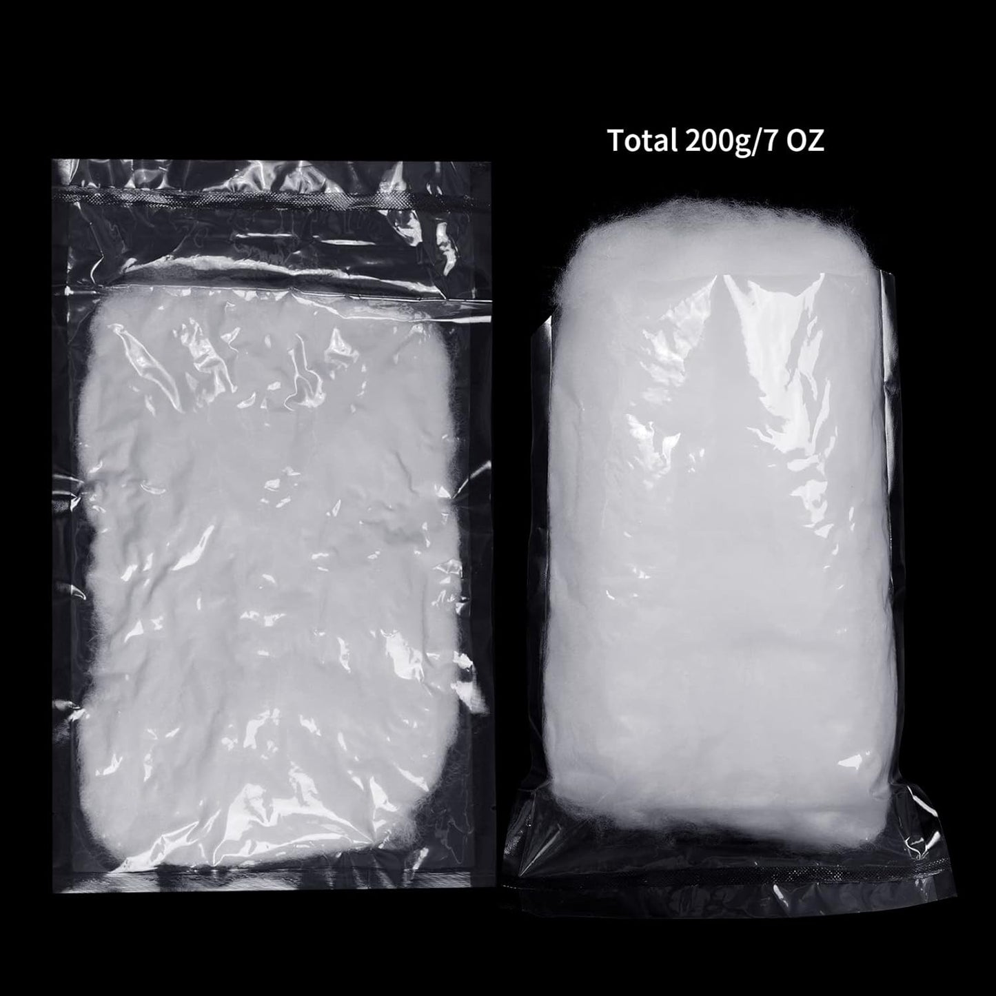Yolyoo Artificial Snow Blanket - Fluffy Fiber Decoration for Christmas Displays | 200g Pack