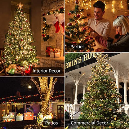 Brightown Battery Operated String Lights - Warm White, 4-Pack, 8 Feet, 20 LEDs