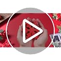 Wooden Snowflake Decor Set - Christmas Winter Holiday Ornaments - Gray & Red, Antique Style