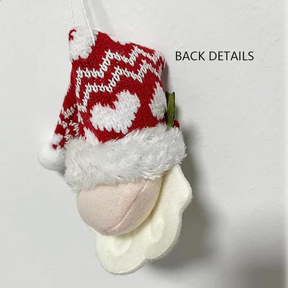 Santa Claus Hanging Ornaments Set - 4 Cute Wall & Door Christmas Decor