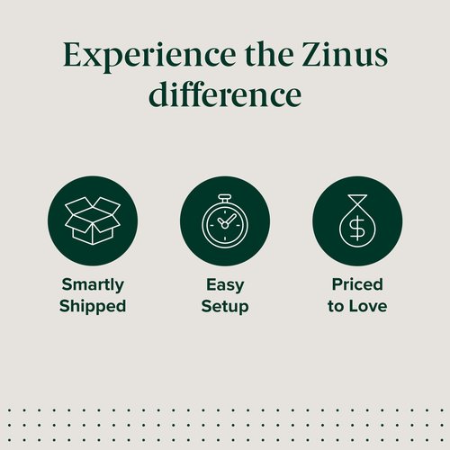 Zinus Leonardo Metal Platform Bed Frame, Victorian Spindle Style Headboard and Footboard, Heavy Duty Bed Base, Ample Underbed Space, Queen