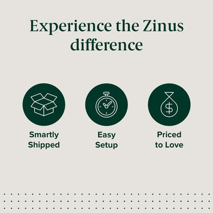 Zinus Leonardo Metal Platform Bed Frame, Victorian Spindle Style Headboard and Footboard, Heavy Duty Bed Base, Ample Underbed Space, Queen