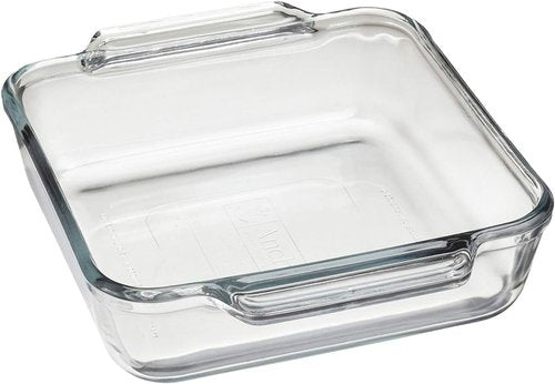 Anchor Hocking Casserole Dish - 2 Quart Clear Glass Bakeware for Versatile Cooking