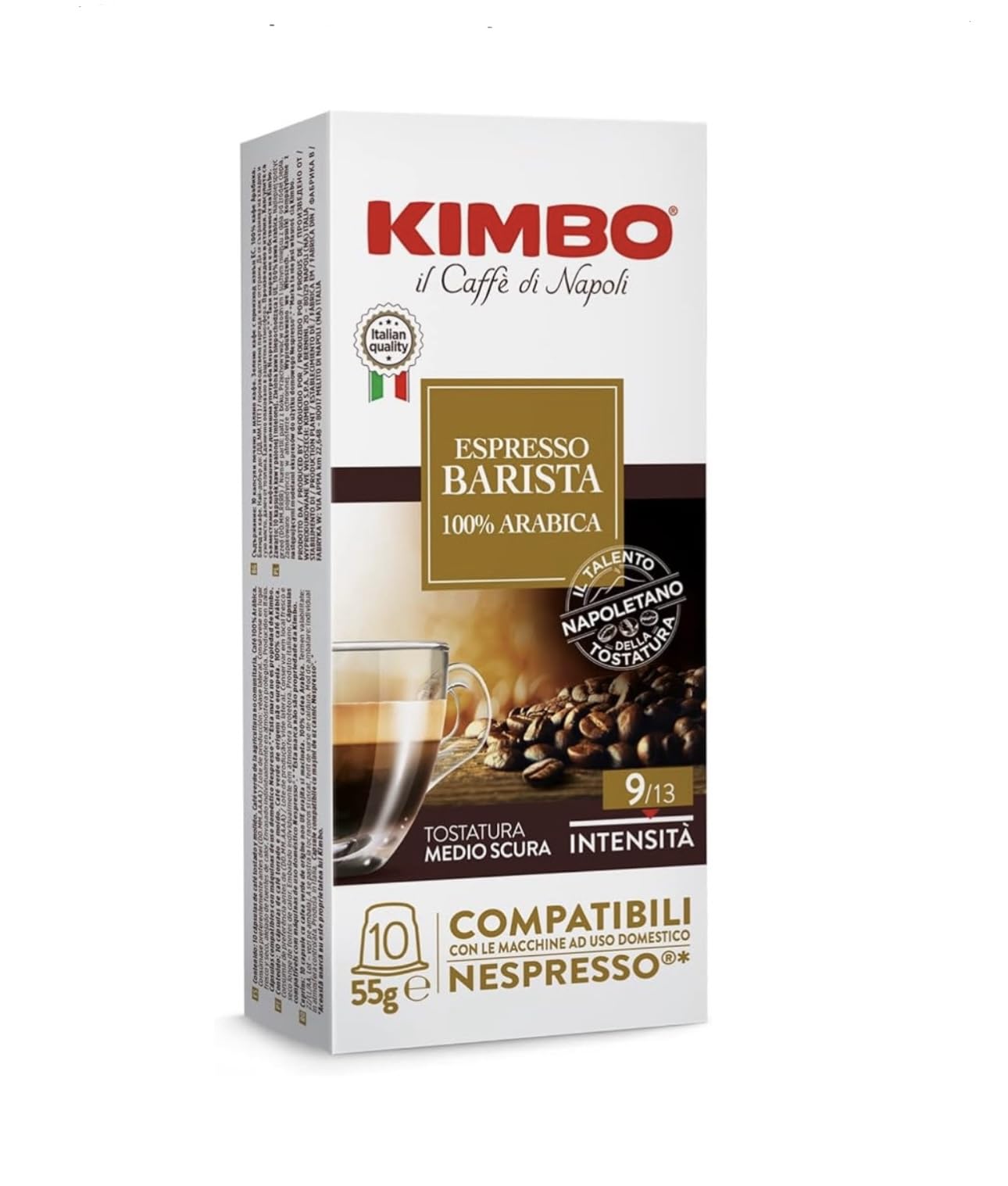 Kimbo Nespresso Compatible Capsule Variety Package