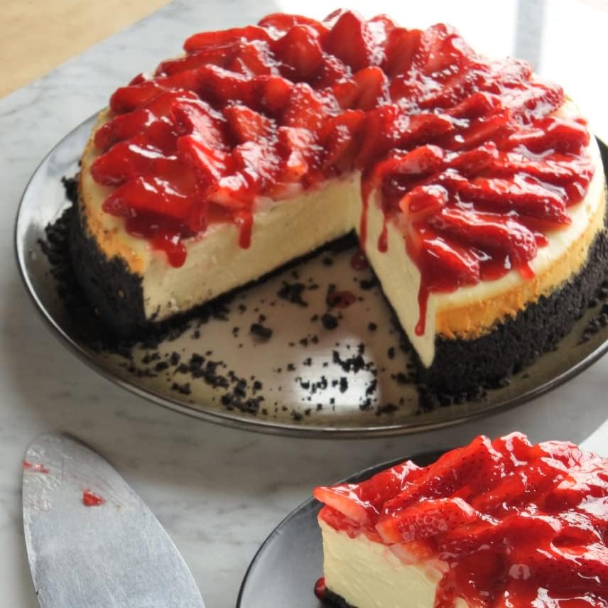 Wilton Platinum Non-Stick Springform Pan | Ideal for Cheesecakes, Pizzas & Bread Puddings - 9 x 2.7 Inch, Scratch Resistant