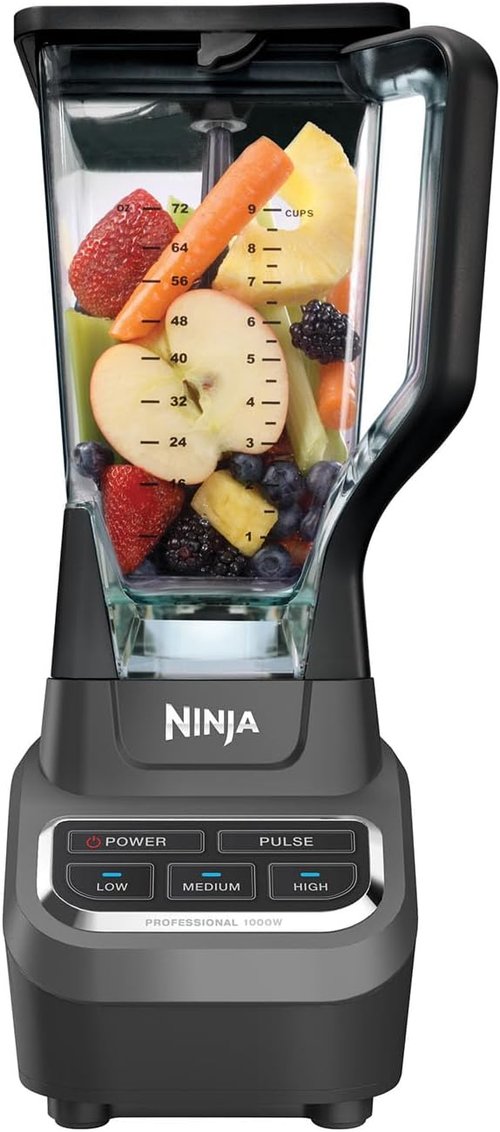 Euro-PRO Professional Blender - Powerful 1000-Watt Motor for Smooth Blending