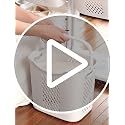 4 Tier Vertical Laundry Basket Organizer with Wheels - Space Saving Hamper