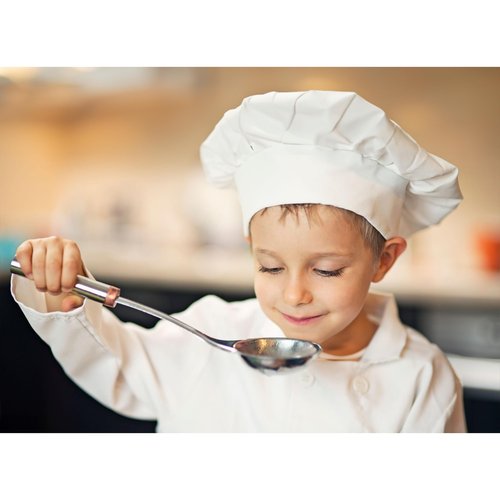 HIC Kitchen Kid’s Chef’s Hat, Heavyweight Cotton Twill