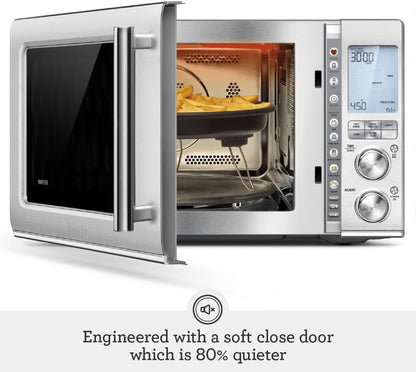 Breville Combi Wave 3-in-1 Microwave - Air Fryer & Convection Oven | Brushed Stainless Steel Finish