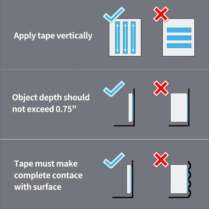 Art3d Double-Sided Mounting Tape - 10FT Multipurpose Removable Adhesive Foam | Transparent Household Use