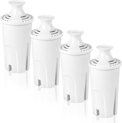 Beita Water Filter Replacement - NSF Certified Filters for Brita Pitchers | 4 Pack, OB03, Classic 35557