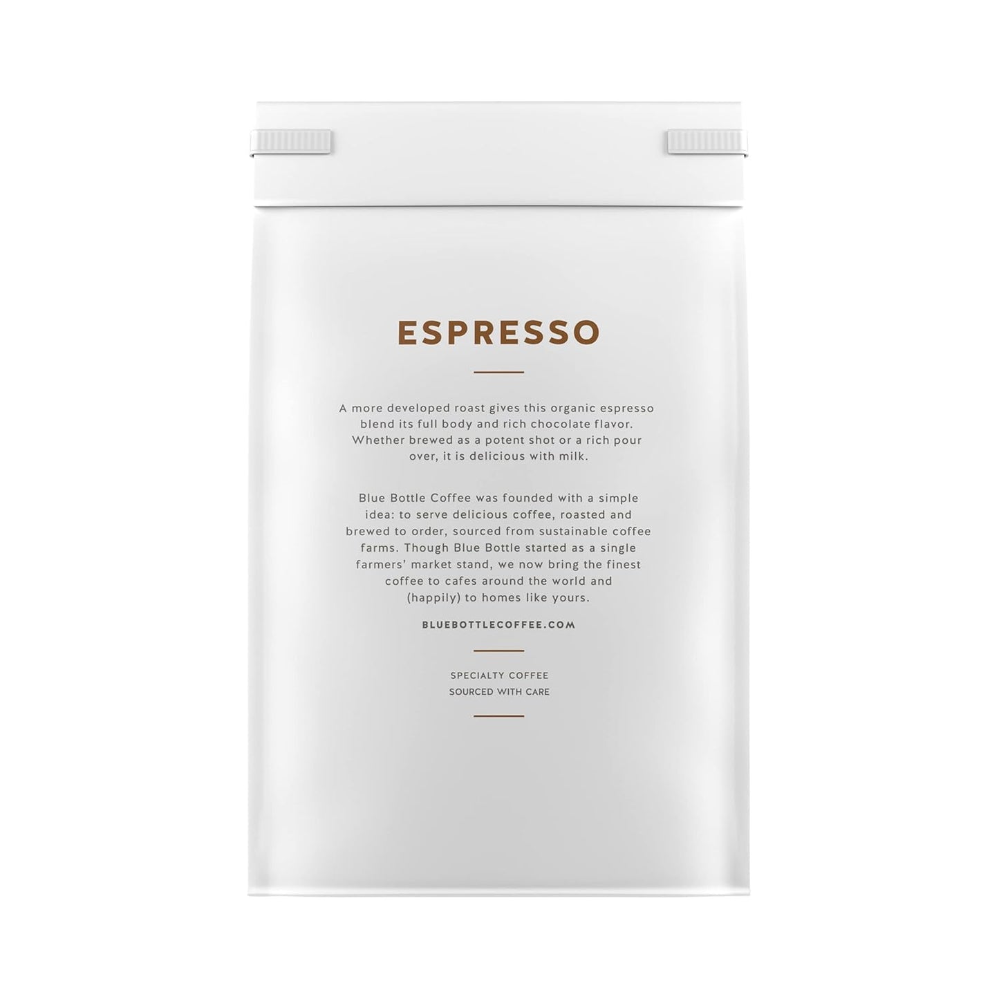 Blue Bottle Organic Espresso Coffee - Dark Roast Whole Beans, 12 Ounce Bag