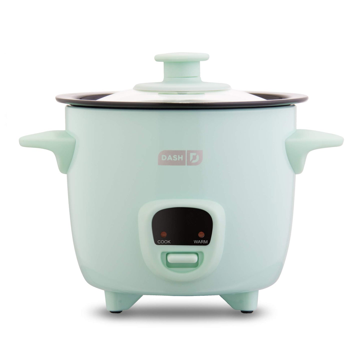 DASH Rapid Egg Cooker (6 Egg Capacity) and DASH Mini Rice Cooker Steamer Bundle - Dream Blue and Aqua