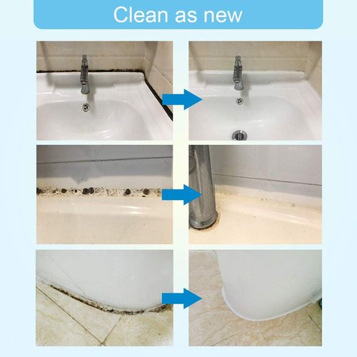 FOLLOWIN Mold and Mildew Remover Gel - Effective Household Cleaner for Grout, Caulk & Tile - 8 oz